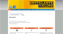 Desktop Screenshot of instalarteonline.com.ar